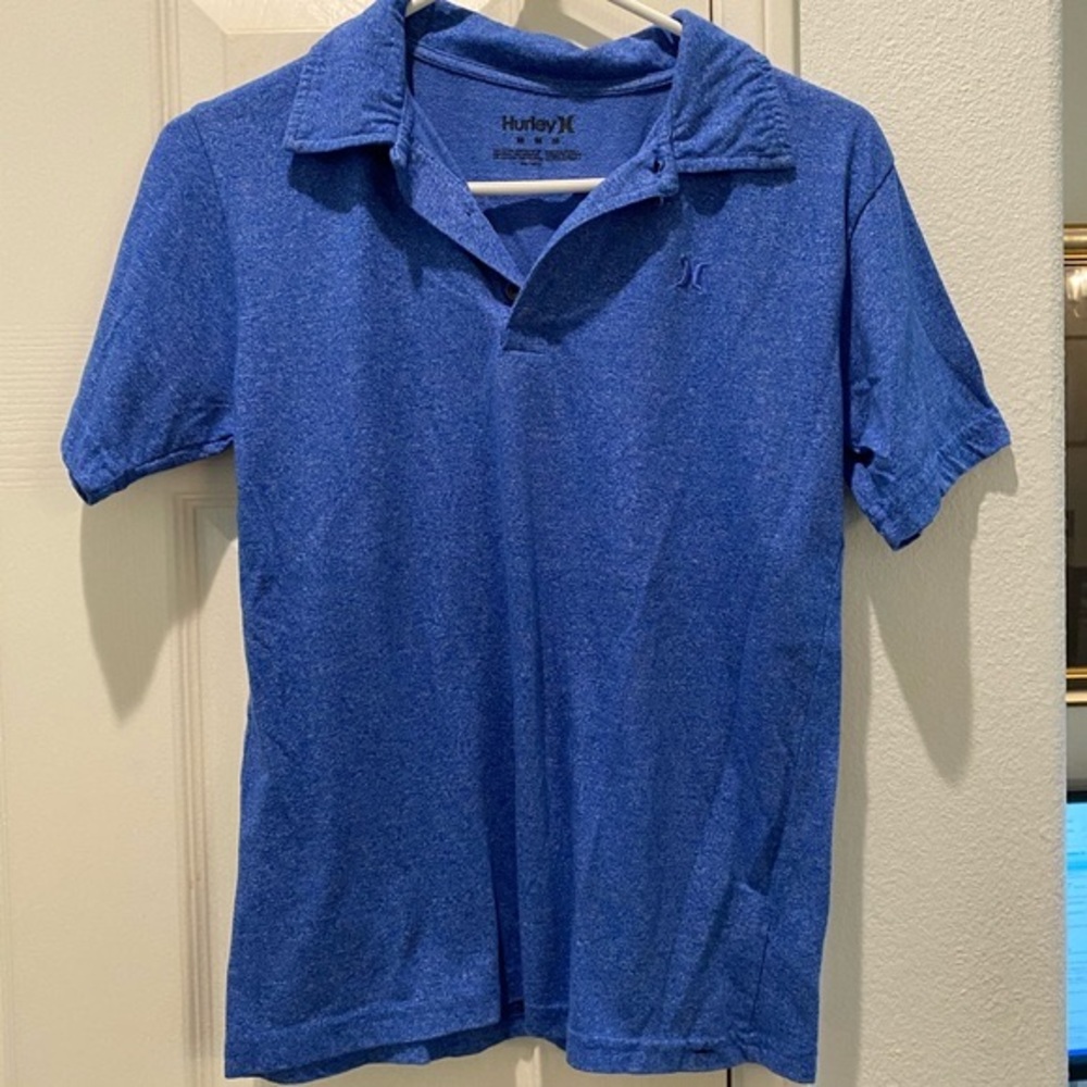 Boys Hurley Polo Shirt, Size Med
